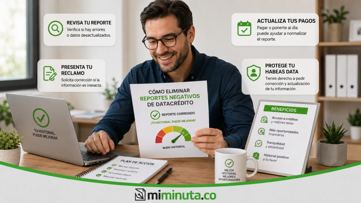En este momento estás viendo Cómo eliminar reportes negativos de Datacrédito
